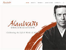 Tablet Screenshot of alanwatts.org